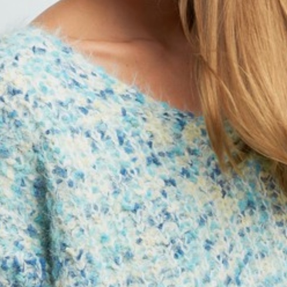 Sky's The Limit Ultra Soft Sweater - Blue - Picture 4 of 5